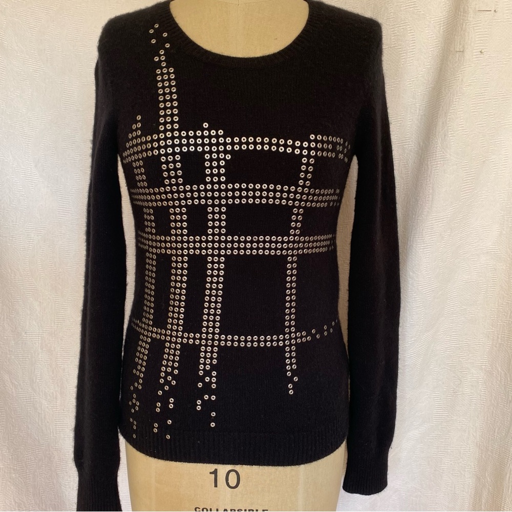 Burberry Brit black/silver S crewneck sweater.